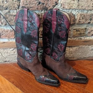 Donald J. Pliner Italian made cowboy boots